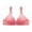 Watermelon Red, variant on Tumotour Full Coverage Bras For Women Wirefree Bra For Mom Gift Nursing Underwear Bra Adjustable Strap Gathering Underwear Floral Lace Underwire Soft Daily Bras