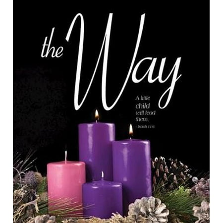 The Way Advent Candle Sunday 2 Bulletin, Large: Package Of (Best Way To Ship Large Packages)