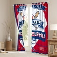 thumbnail image 3 of Castle Fairy Baseball Game Black Out Curtains,Ball Gamer Curtains Pack of 2 (42x63 Each), 3 of 6