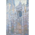 thumbnail image 2 of Claude Monet 11x14 Gold Ornate Wood Frame and Double Matted Museum Art Print Titled - Rouen Cathedral, West Facade (1894), 2 of 4
