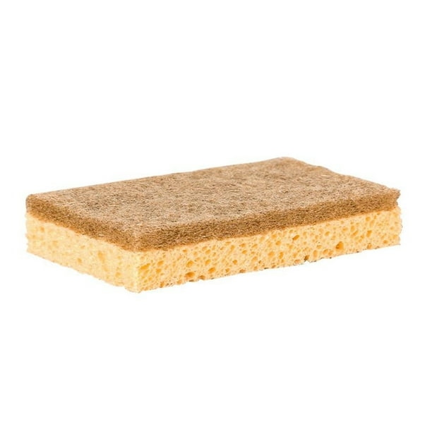 Esponjas de cocina para lavar platos, esponja de algodón de pulpa de madera Natural, doble cara, sin aceite Wmkox8yii hjk4416