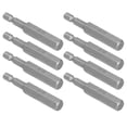 thumbnail image 3 of 8pcs 10mm Screwdriver Bits Hex Scoket High Hardness Alloy Steel Magnetic Drill Bits S1/4 65mm, 3 of 5