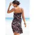 thumbnail image 3 of LASCANA Women's Spaghetti Strap Print Dress Strap, 3 of 5