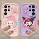 thumbnail image 4 of Sanrio-funda de silicona suave para Samsung Galaxy, Hello Kitty, Kuromi, 3D Wave, A54, A34, A14, A24, A13, A23, A33, A53, A73, A15, A05, A05S, 4 of 5