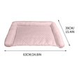 thumbnail image 4 of Xihbxyly Tapete de Hielo para Mascotas, Cama Refrescante, Suave y Cómoda, Almohadilla de Tela Transpirable y Fresca, Tecnología Que Absorbe El Sudor para Siestas Acogedoras, Ideal para Perros y Gatos, 4 of 6