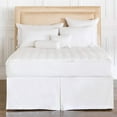 thumbnail image 2 of Alexander Comforts  Beverly Natural Cotton Mattress Pad - White King, 2 of 2