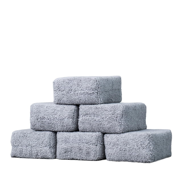 Pads aplicadores de espuma Chemical Guys, 6 unidades, 10 x 8 x 4 cm