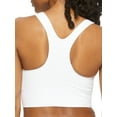 thumbnail image 2 of Women's Maidenform DM2304 Pure Comfort Feel Good Seamless Crop Tank Bra (White 2X), 2 of 2