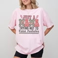thumbnail image 2 of Funny Just A Mama Out Here Comfort Colors Shirt, Funny Mom Tee, Hot Mess Mama Graphic , Humor Mom Life Clothing, Perfect Gift For Mom, 2 of 7