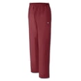 thumbnail image 1 of Champion Men`s Double Dry Eco Fleece Open Bottom Pant, M, Maroon, 1 of 2