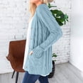 thumbnail image 2 of Sewkxo Cardigan Sweaters for Women Lightweight Knit Sweater | Womens Cardigans Long Sleeve Button Down Oversized Cute Open Front Coat Casual Fashion Fall Winter Clothes,Gray S, 2 of 6