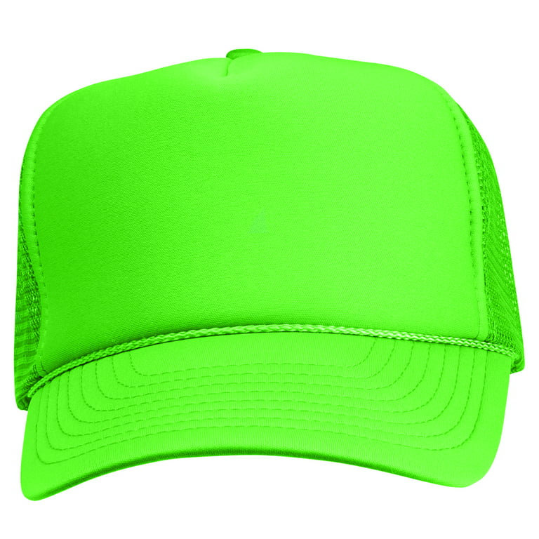 Blank Trucker Hat, Salt-Wash Green