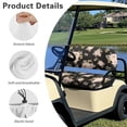 thumbnail image 5 of Garronmavis Pink Roses Easy to Install Golf Cart Seat Covers 2-Pack Breathable Polyester wGolf Cart Replacement Seat Cover Interior Accessiores Universal Fit for Most Cart Models, 5 of 6