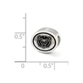 thumbnail image 3 of Sterling Silver Antiqued Missouri State University Collegiate Bead, 3 of 3