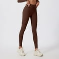 thumbnail image 2 of Buttery Soft Leggings for Women High Waisted Solid Color Tight Slim Fit Long Comfortable and Stretchy Non-See Through Women's Yoga Pants, 2 of 4
