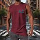 thumbnail image 5 of Pullover de Moda Casual para Hombres Cuello Redondo sin Mangas Suelto Primavera Y Verano, 5 of 5