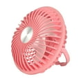 thumbnail image 2 of UttpKLBx Rechargeable Mini Fan Bladeless Portable Mini Fans Evaporative Mini Air Conditioner Portable Mini Fan for Travel, for Travel (Pink), 2 of 8