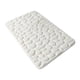 thumbnail image 1 of Alfombra de baño de guijarros en relieve Antideslizante y absorbente Lavable a máquina 16" x 24" Tomshoo  Blanco, 1 of 7