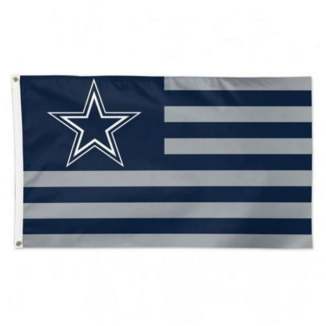 Dallas Cowboys Drapeau 3x5 Design Americana Deluxe