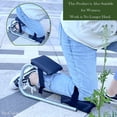 thumbnail image 2 of 2-Pack Gardening Knee Seat Stools - EVA Cushioned Kneeling Support For Garden Work 2 of 7