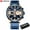 Ivory, variant on Curren Man Watches Fashion Casual Quartz Sporty Wristwatches Blue Clock Male Chronograph Leather Watch - Quartz Wristwatches