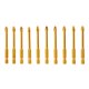 thumbnail image 2 of 5x, 10pcs Spear Head Ceramic, , Mármol, Tungsten Drill Tile - 10pcs 6mm 10 piezas de 6 mm de cruz Yotijar Vástago hexagonal, 2 of 8