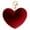 Wine Red, variant on Coofit Key Chain Fashion Heart Shape Pom Pom Handbag Pendant Purse Charm Phone Charm