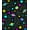 Black, Pattern 4, variant on ODIKA 8'x10' Machine Washable Non-Slip Area Rug, Galactic Discovery Astronaut Moon Landing Science Exploration High Traffic Rug, Red, 723675