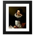 thumbnail image 2 of Carl Peter Goebel the Elder 20x24 Black Modern Framed Museum Art Print Titled - Rosalia Klieber, the Wife of the Sculptor Josef Klieber (1819), 2 of 5