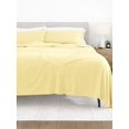 thumbnail image 5 of 4-Piece Yellow Honeycomb Print Microfiber Bed Sheets Set for California King Bedding by Comfort Canopy, 5 of 11