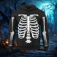 thumbnail image 2 of Rhuody Halloween Sweatshirt For Mens Long Sleeve Sweatshirts Cartoon Graphic O Neck Pullover Sweatshirt M Black, 2 of 4