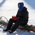 thumbnail image 4 of Hioecau Winter Thermal Hat Cold Weather Windproof Outdoor Skiing Motorcycle Riding Cycling Fleece Face Guard Balaclava Hood Neck Warmer, 4 of 8