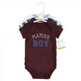 thumbnail image 2 of Hudson Baby Infant Boy Cotton Bodysuits, Mamas Boy, 0-3 Months, 2 of 5