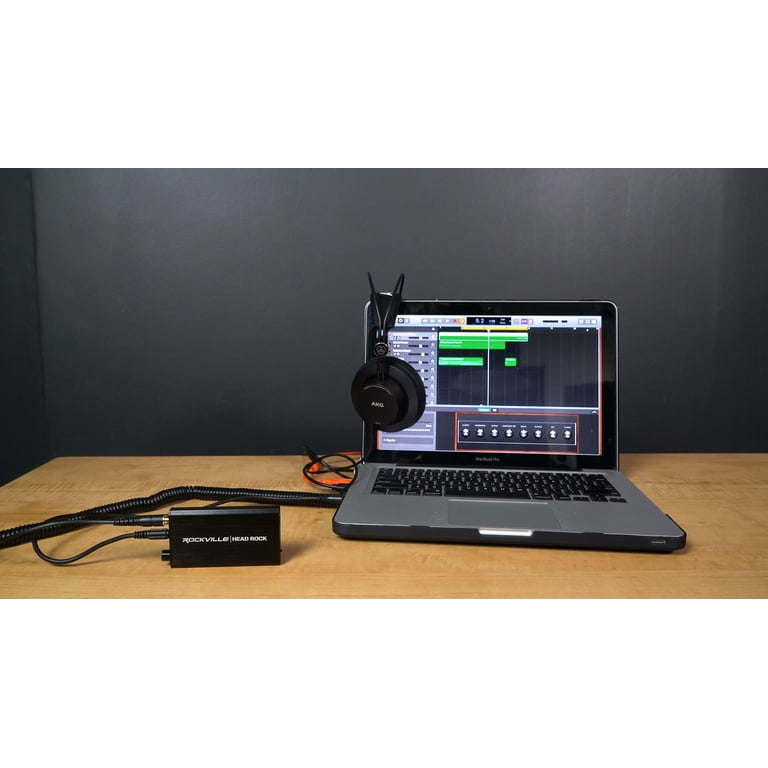 Rockville HeadRock Battery Powered Rechargeable Personal Headphone Amplifier Amp