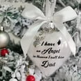 thumbnail image 1 of Fankiway Home Decor Clearance Feather Ball Angel In Memorial Ornament Hanging Sign Commemorative Decorations Christmas Decorations Indoor, 1 of 1