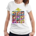 thumbnail image 1 of The Magic Roundabout Florence Pop Art Women's T-shirt, 1 of 5