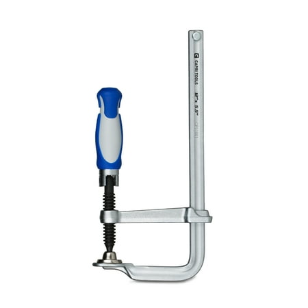 UPC: 0886352110013 | Capri Tools 12-Inch All Steel Bar Clamp with Foldable Ergonomic Handle  5-1/2-Inch Throat Depth  1 477 lb Clamping Force