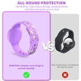 thumbnail image 5 of AirTag Children's Waterproof Bracelet, 2 Pack MOWYEOK Cute Kids Air Tag Adjustable Bracelets, Hidden Kids Waterproof AirTag Holder, Bracelet for AirTag Location Tracking (Mickey Minnie + Unicorn), 5 of 7