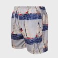 thumbnail image 4 of Aayomet Swimming Trunks for Men Hot Spring Holiday Beach Beach Pants Swimming Trunks Shorts (Blue, L), 4 of 5