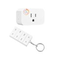 thumbnail image 1 of DEWNEWILS Remote Control Outlet with Timer, Indoor Remote Timer Outlet, 100FT Wireless Control Range, 15A/1875W, Remote Outlet Switch Countdown Time, 1 of 7