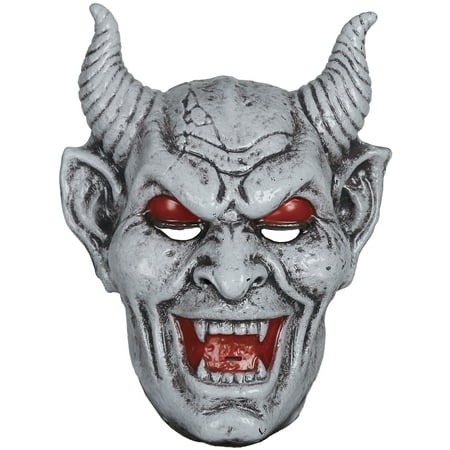 Seasonal Visions International Light-Up Nightmare Gargoyle Mask, Halloween Costumes Accessory, For Adults, One Size