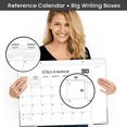 thumbnail image 3 of Ensight Desks Calendar 2024 - Thick Paper, Clear Protectors - Notes Section & Holidays-Black & White, 3 of 6