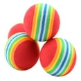thumbnail image 1 of 12Pcs MultiColored Rainbow Ball for Pet Owners and Puppies 1.4in Diameter, 1 of 9