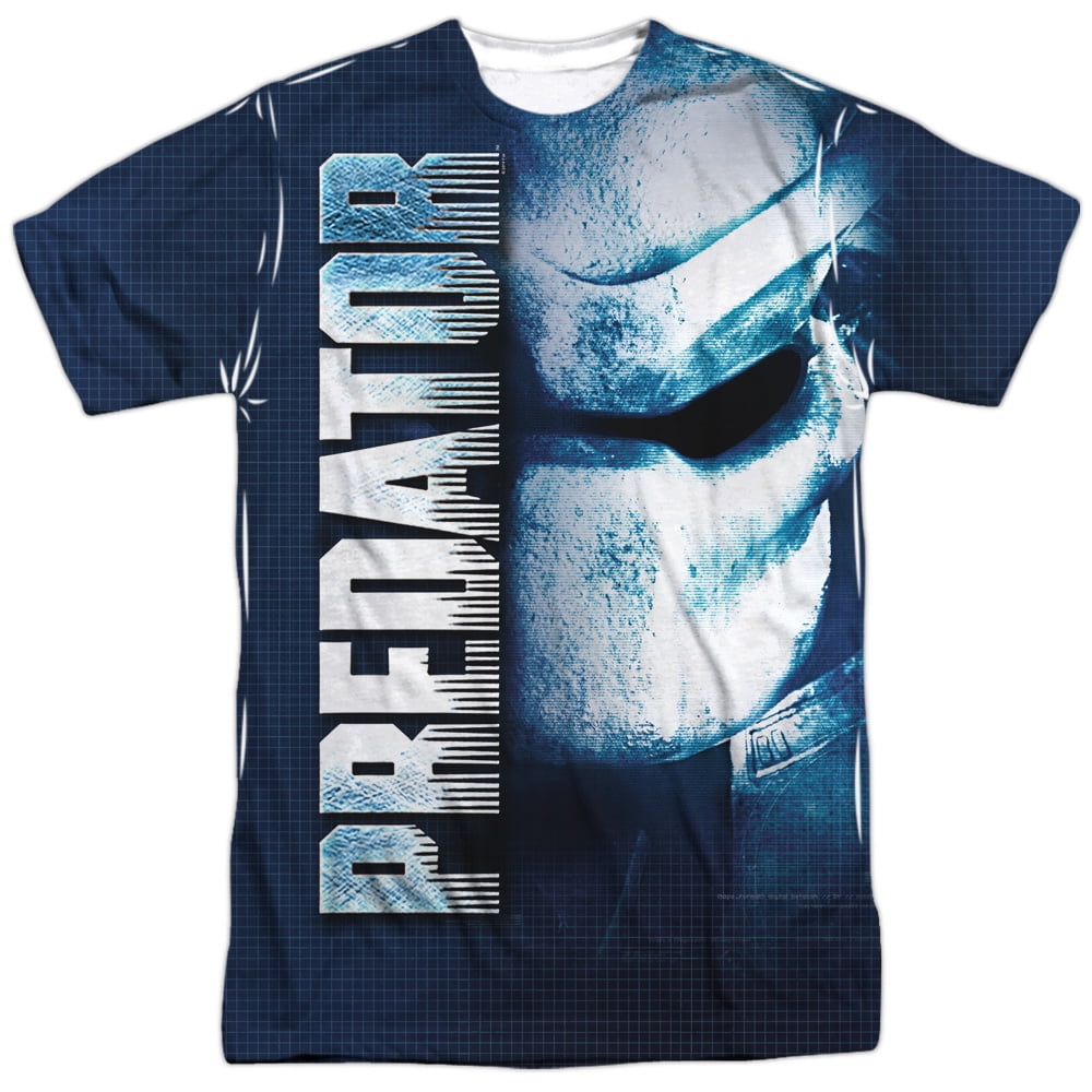 Predator Movie Active Camo Allover Sublimation Licensed Adult T-Shirt