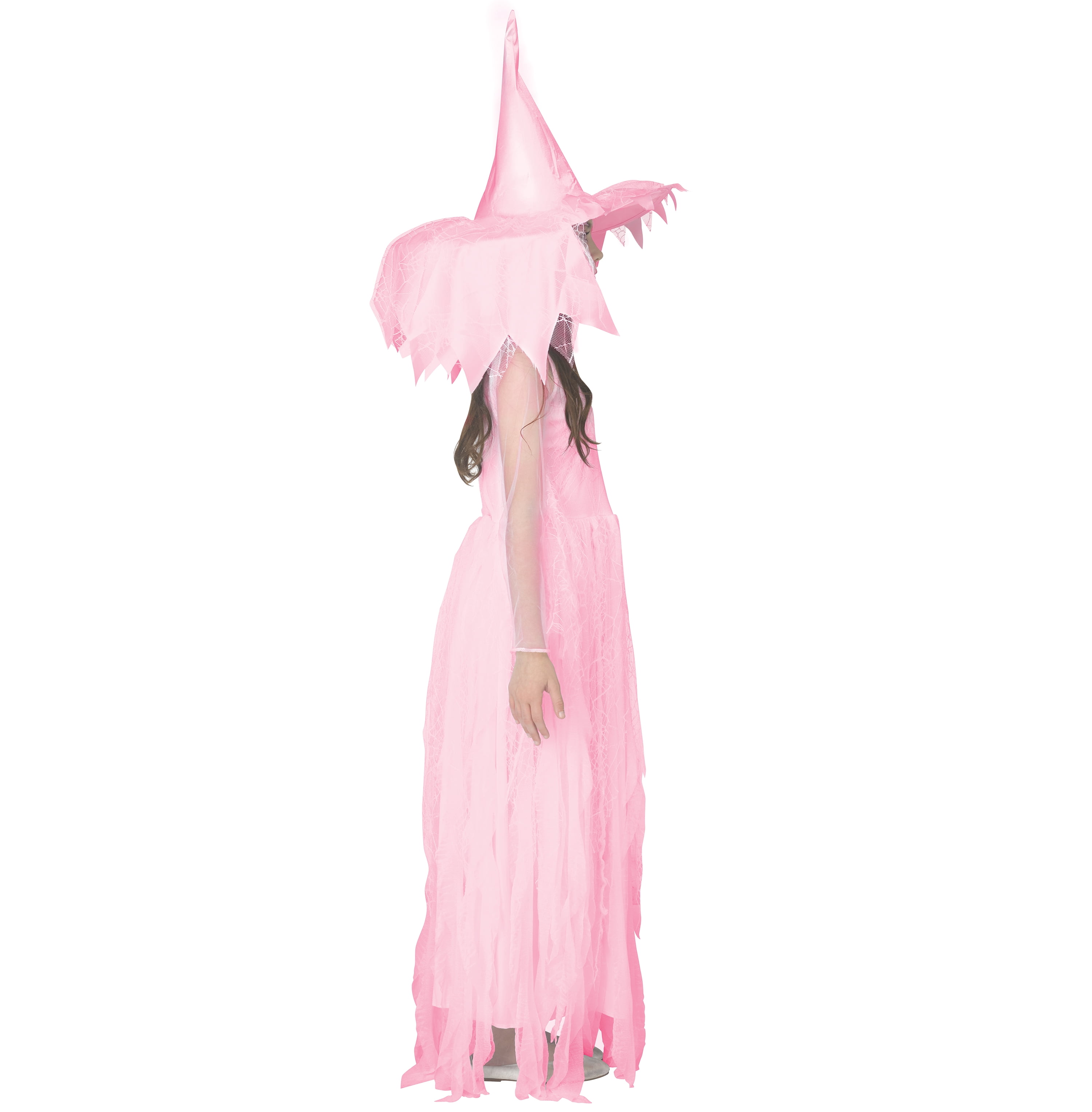 Tattered Witch Halloween Costume for Children, Girl's Size L (10/12), by Way to Celebrate