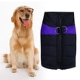 thumbnail image 3 of Chaleco impermeable para mascotas Gloria Puffer ropa de invierno M Púrpura, 3 of 8