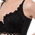 thumbnail image 3 of Brasier de Encaje - PLAYTEX - Side Smoothing - Soporte Cómodo -Modelo 52233 - Estilo Moldeador - Color Negro - Talla 40B, 3 of 4