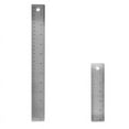thumbnail image 1 of Stainless Steel Cork Back Metal Ruler, 6 Inch 12 Inch Straight Edge Cork Base Rulers, Metal Ruler Cork Backed, 1 of 8