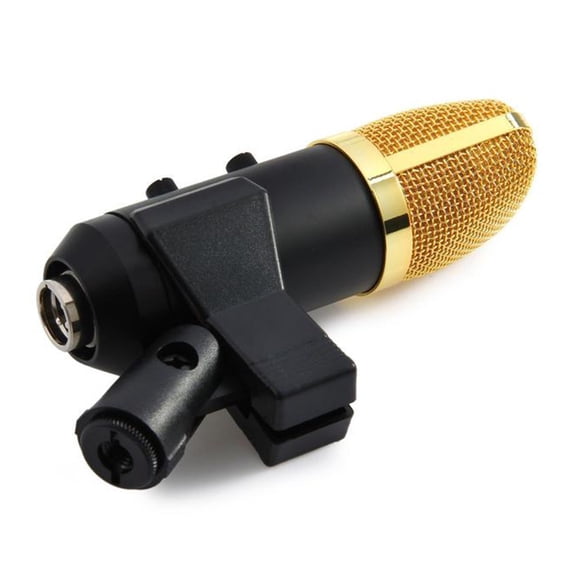 FELTECHELECTR Usb Microphone With Built In Reverb Chip For Home Use Echo Function Surround Sound For Ktv And Recording Black