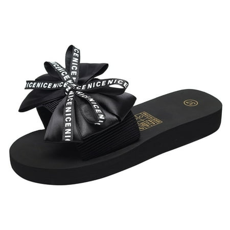 

Fashion Women Beach Breathable Sandals Home Slipper Flip-Flops Wedges Shoes